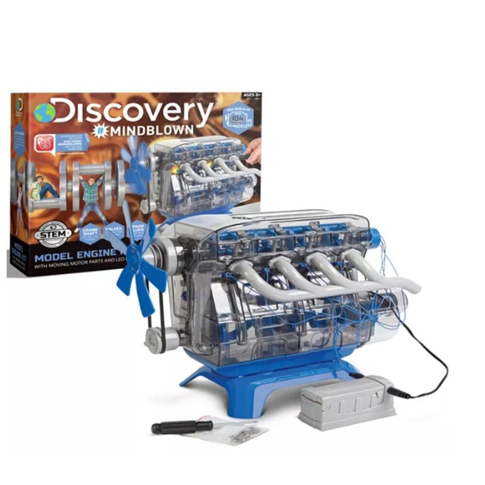 Discovery Kids Mindblown Toy Model Engine Kit